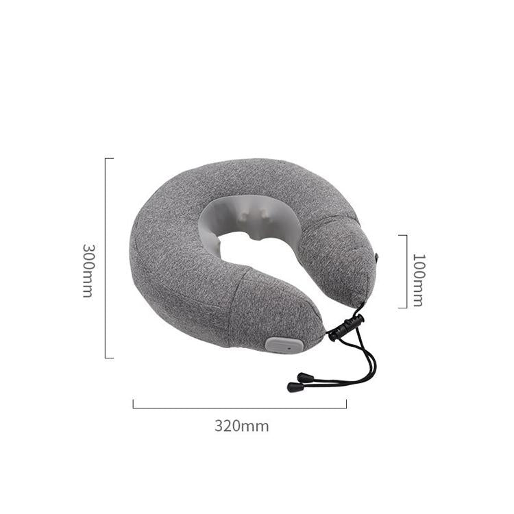 Gray Inflatable Neck Massager Pillow For Cervical Spine 3