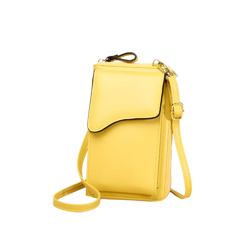 Large Capacity Crossbody Purse For Women - Yellow