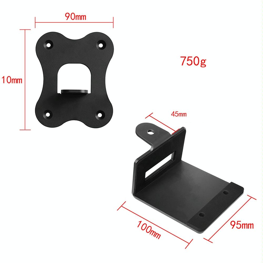 Wall Mount for Sonos Era300 Speaker - Wireless and Metal - Black 4