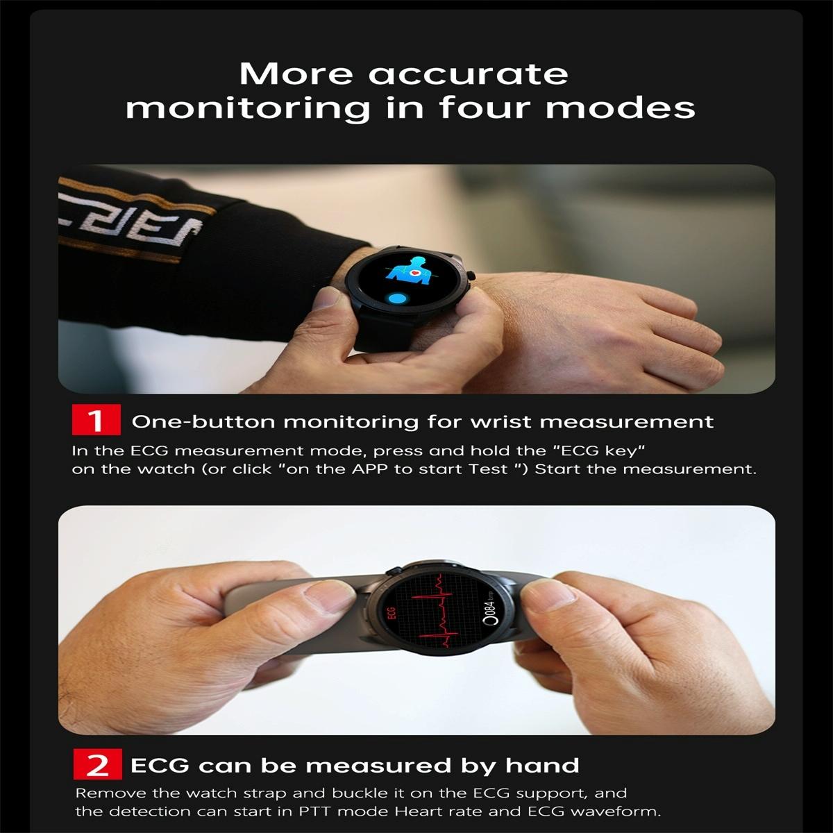 Smart Watch With Heart Rate And Blood Pressure Monitoring 6