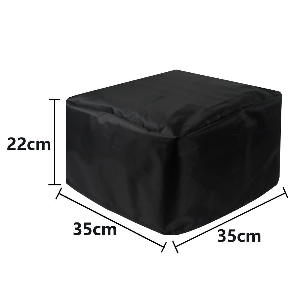 35x35x22cm Durable Oxford Cloth Projection Dust Cover - Black 4