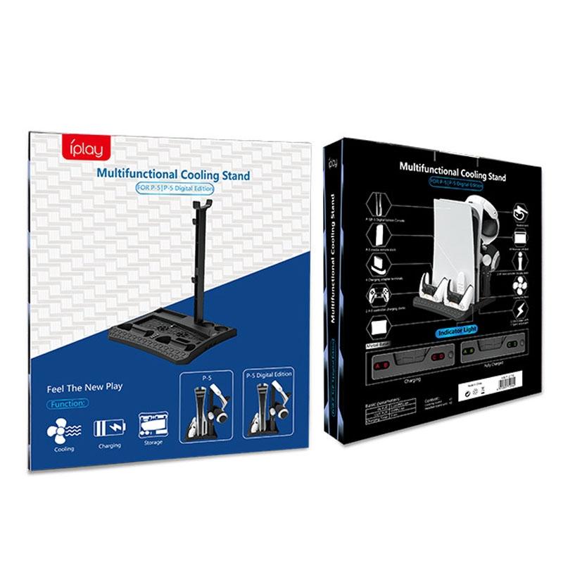 Storage Rack and Charging Base for Ps5 8