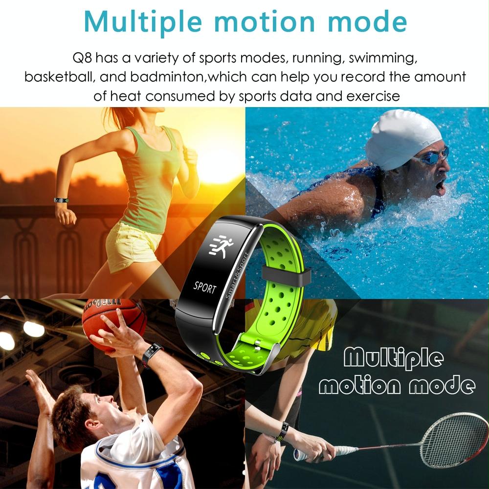 Waterproof Heart Rate Monitor Fitness Tracker - Black 3