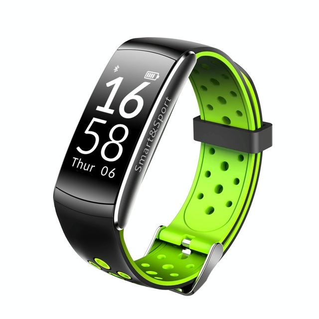 Waterproof Heart Rate Monitor Fitness Tracker - Black 8