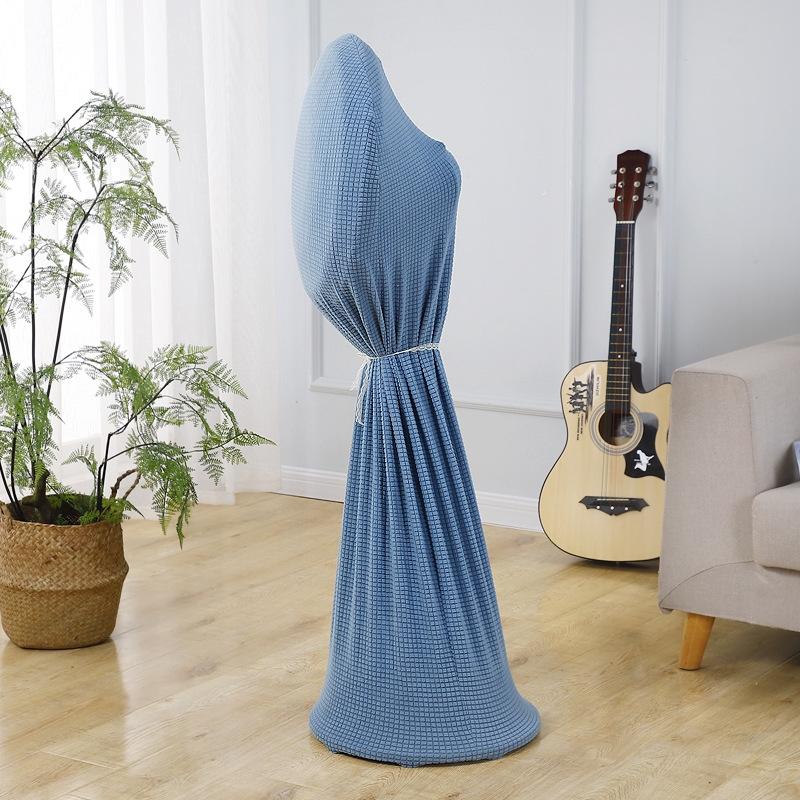 Household Fabric Fan Cover - Round Elastic 110x45cm - Blue 4