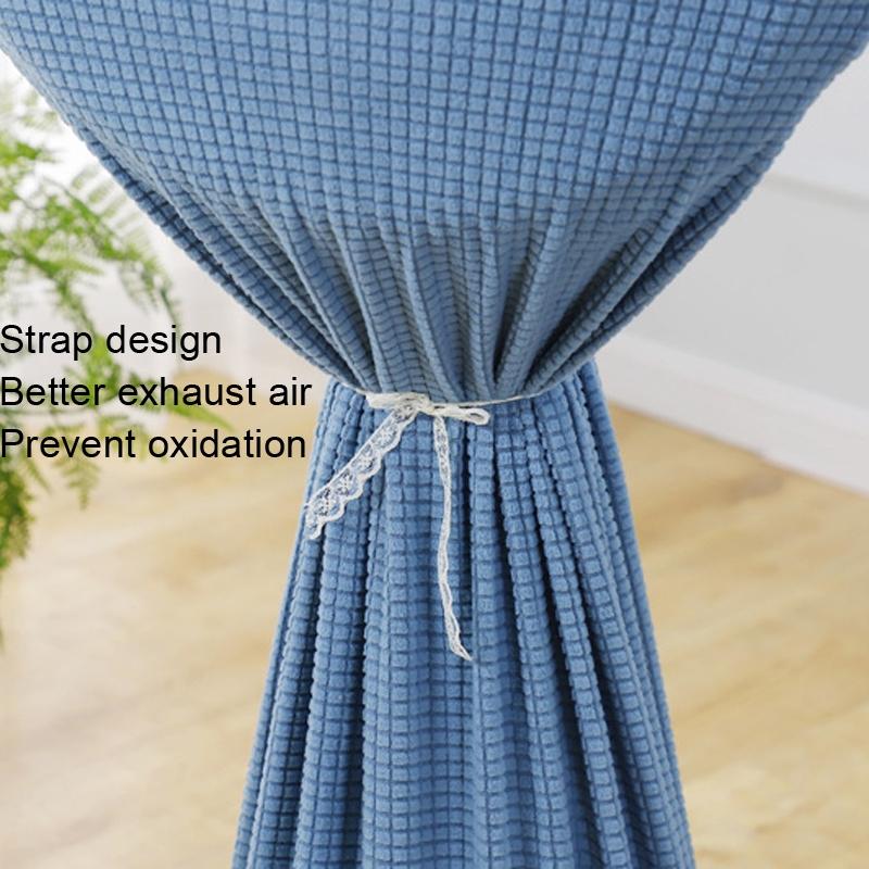 Household Fabric Fan Cover - Round Elastic 110x45cm - Blue 6