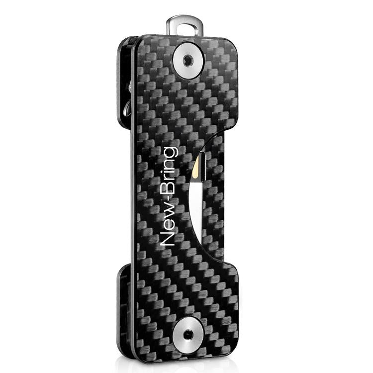Carbon Fiber Key Bag For Men Multi Function Key Clip For Car Compact Key Storage 3