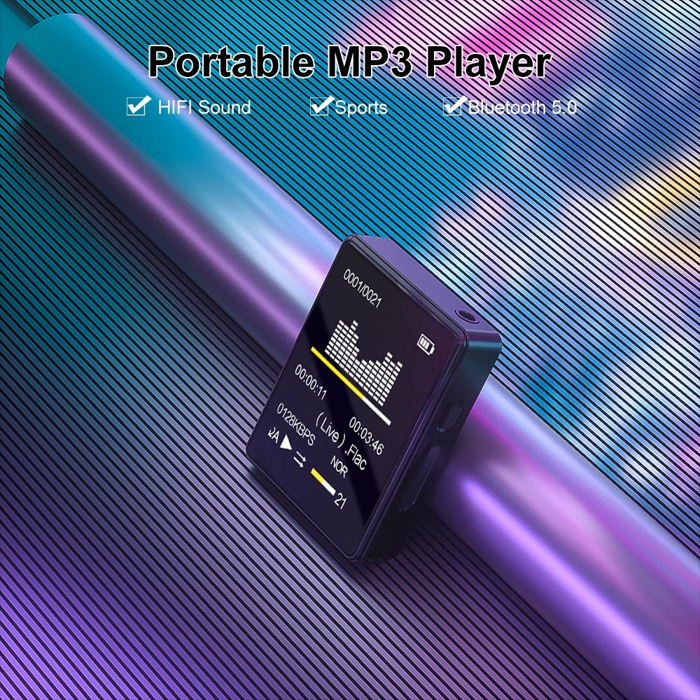Bluetooth 5.0 Mp3 Player With Ebook Recorder 128Gb - Without Memory Card 13
