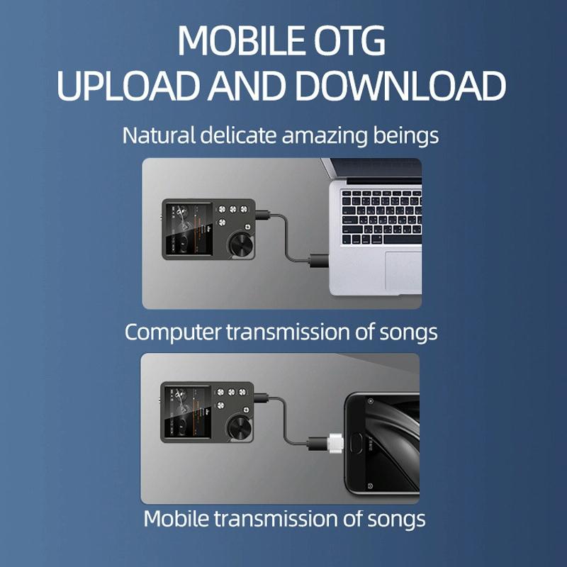 Lossless Dsd256 Music Player Silver Gray - Without Tf Card 14