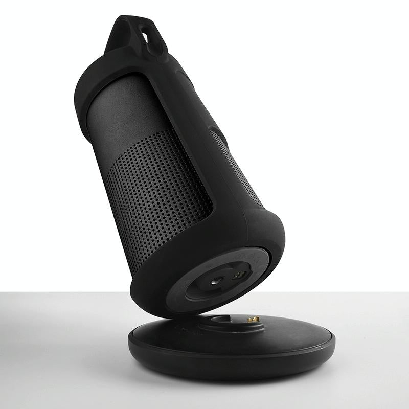 Portable Silicone Cover for Bose Soundlink Revolve Speaker - Black 4