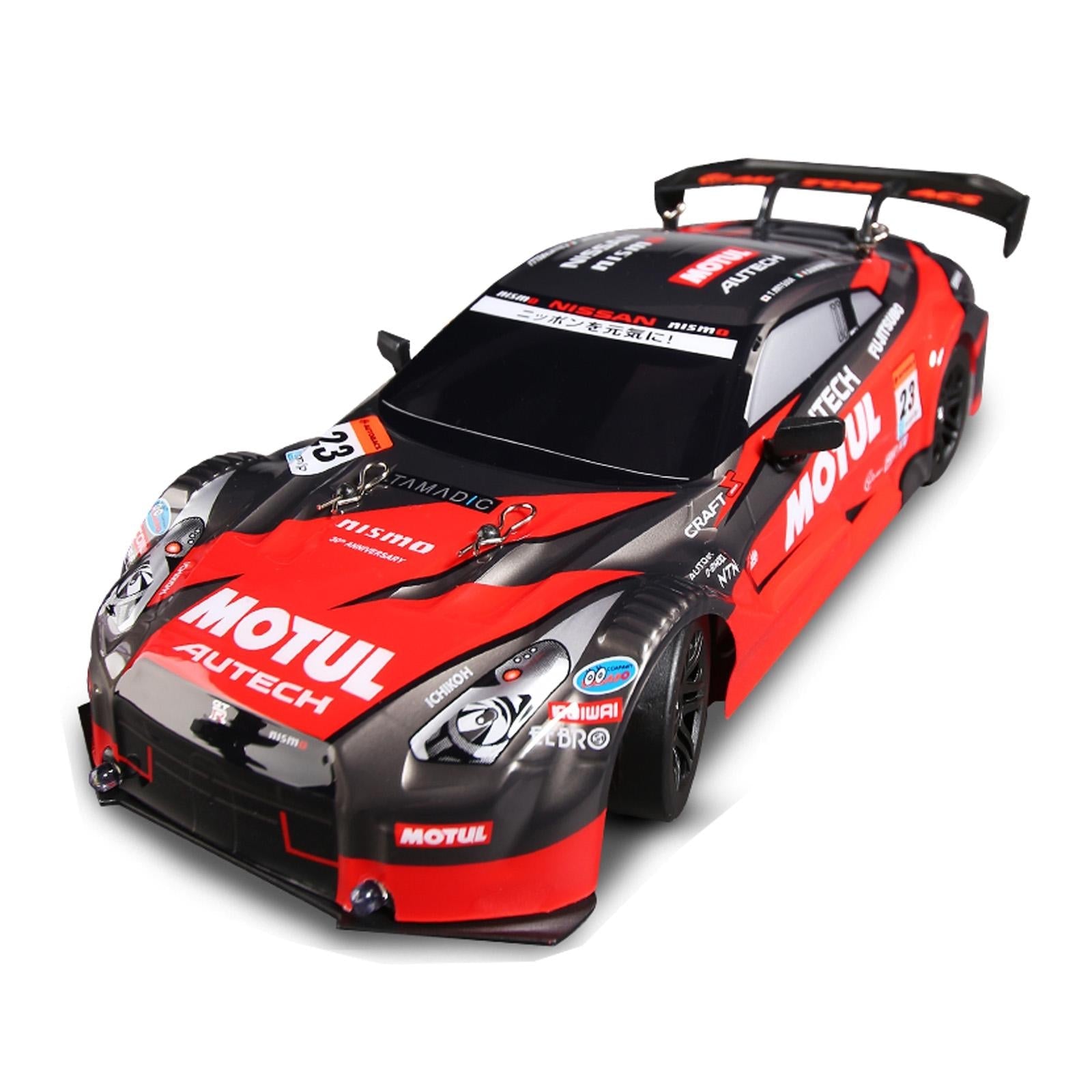 1 16 4wd Drift Rc Toy Car - 2.4g - Compact Design - Orange 11