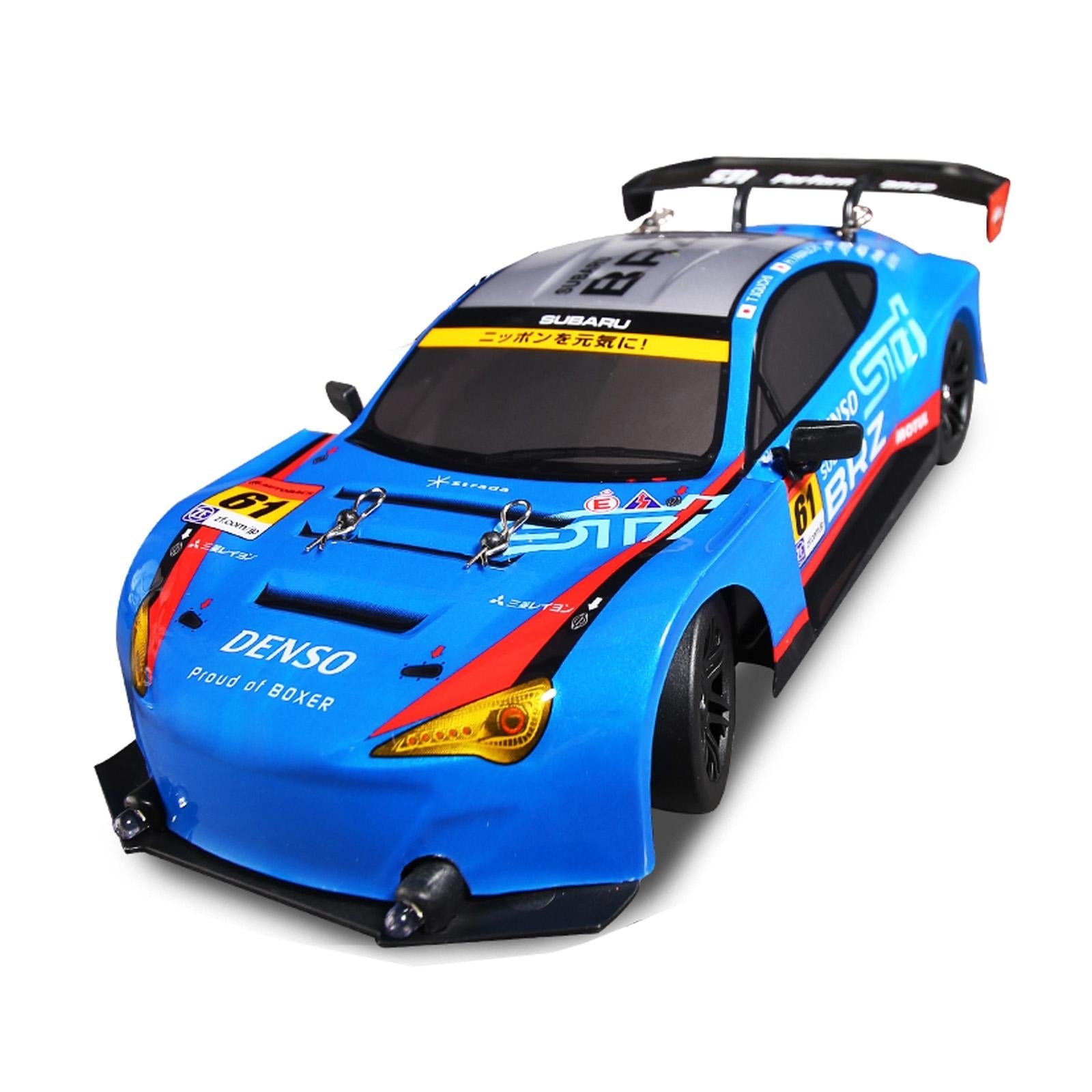 1 16 4wd Drift Rc Toy Car - 2.4g - Compact Design - Orange 12