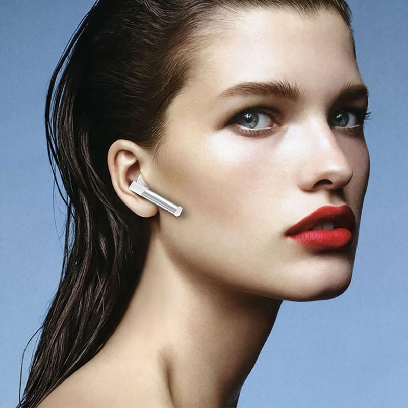 Wireless Tws 5.0 Earbuds with 650mah Charging Case & Language Wakeup - White 5