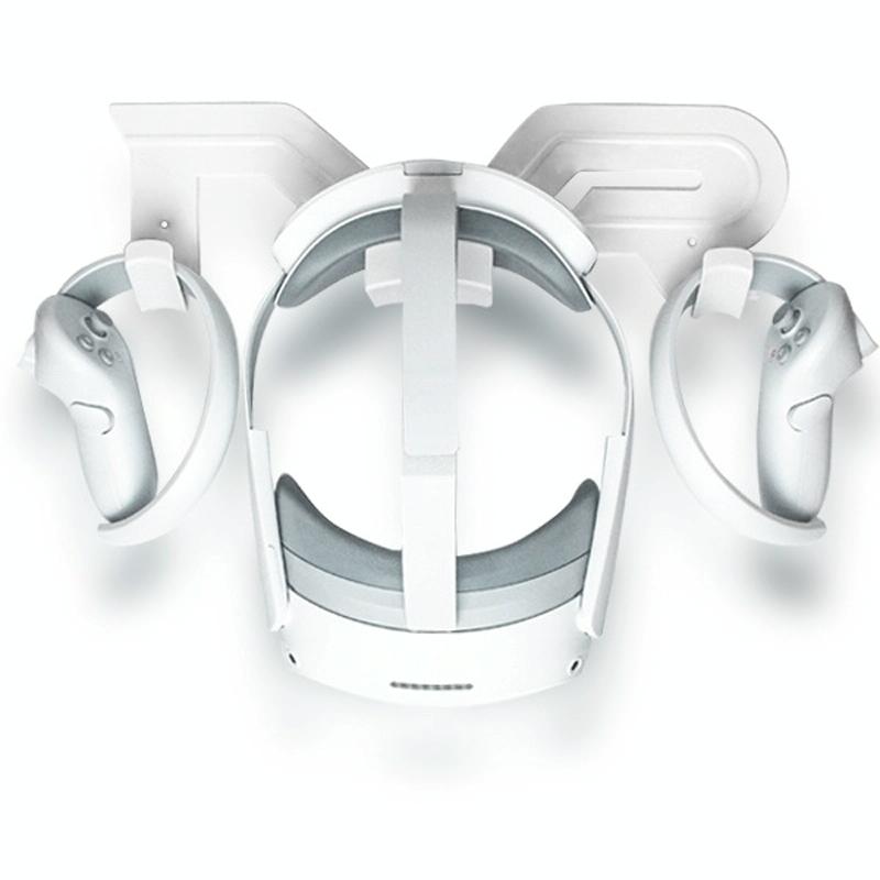 Universal Vr Wall Mount Stand - Compatible - White 6