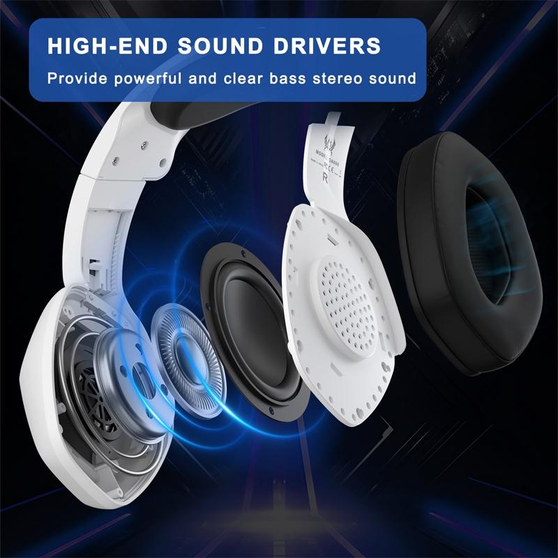 2.1M Gaming Headset With Mic Kotion Each G6000 - Black 12