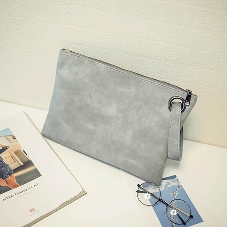 Stylish Retro Envelope Clutch Bag - Large Capacity - Black 4
