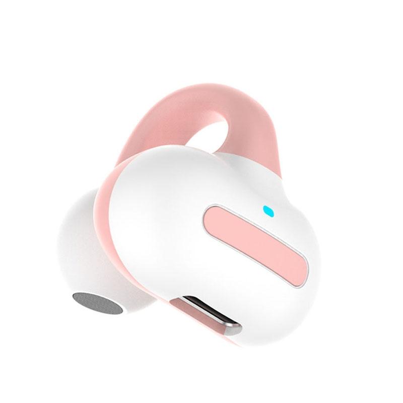 Wireless Single Ear Clip-on Bluetooth Earphone - M-s8 - Black 14