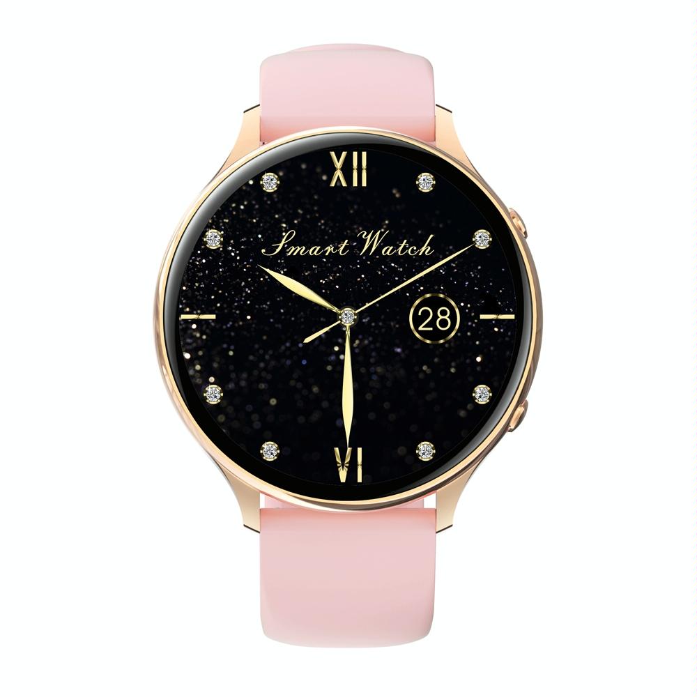 Smart Watch With Body Temp / Heart / Bp / Oxygen / Sleep Monitoring And Menstrual Cycle Prediction - Ip67 Waterproof - Black 11