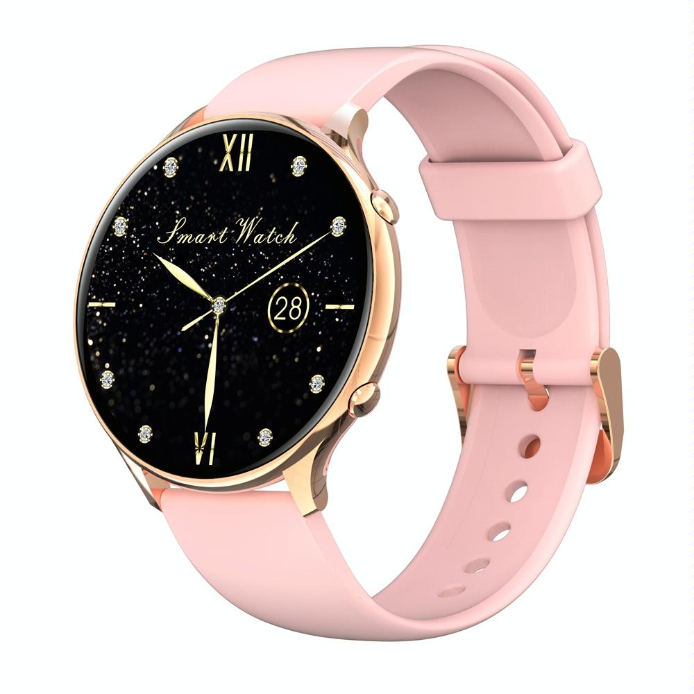 Smart Watch With Body Temp / Heart / Bp / Oxygen / Sleep Monitoring And Menstrual Cycle Prediction - Ip67 Waterproof - Black 13