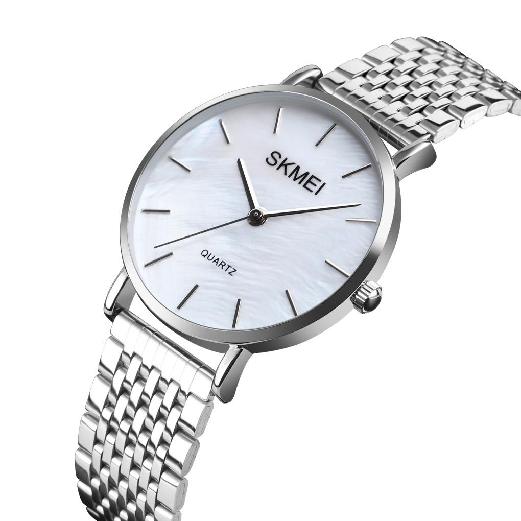 Light & Thin Waterproof Quartz Watch for Women with Steel Band - Simple & Stylish 9