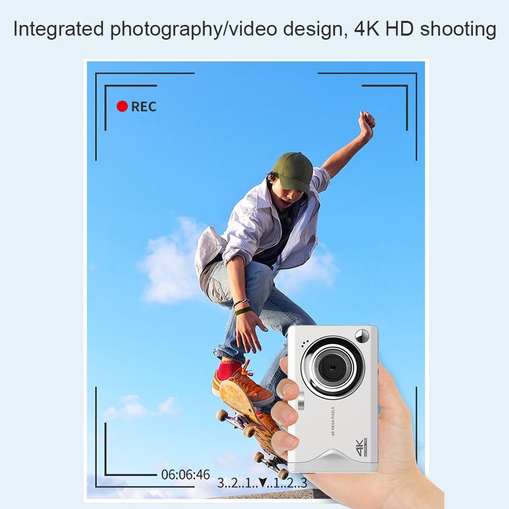 3.0-inch Autofocus 4k Hd Digital Camera with Hd Screen - Black 9