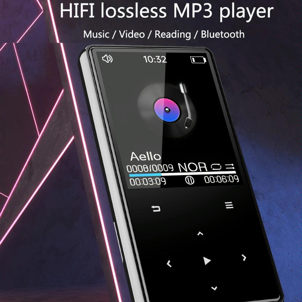 16Gb Portable Bluetooth Mp3 / Mp4 Music Player Black - 8Gb 10