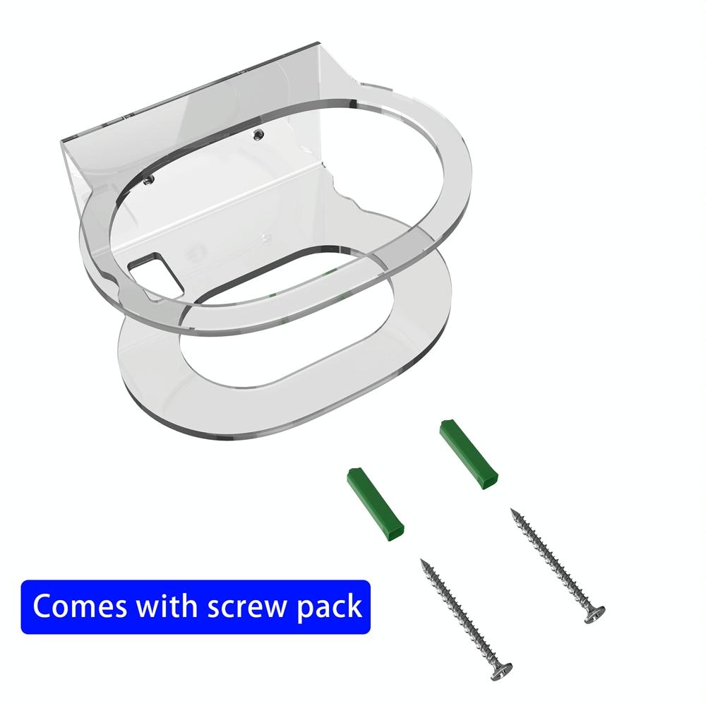 Pair of Wall Mounts for Google Nest Audio - Clear White 7