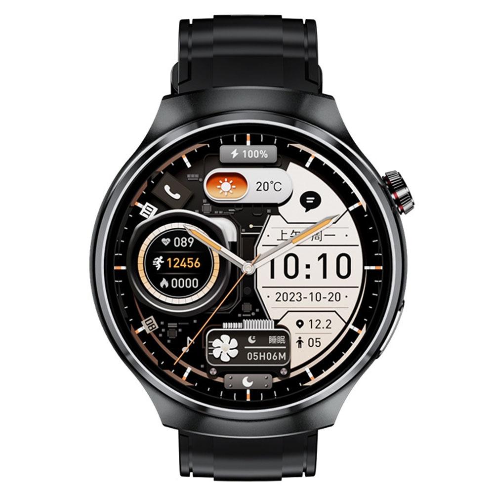 1.46 Inch Colour Screen Smart Watch Support Bluetooth Call / Heart Rate Monitoring - Black 10