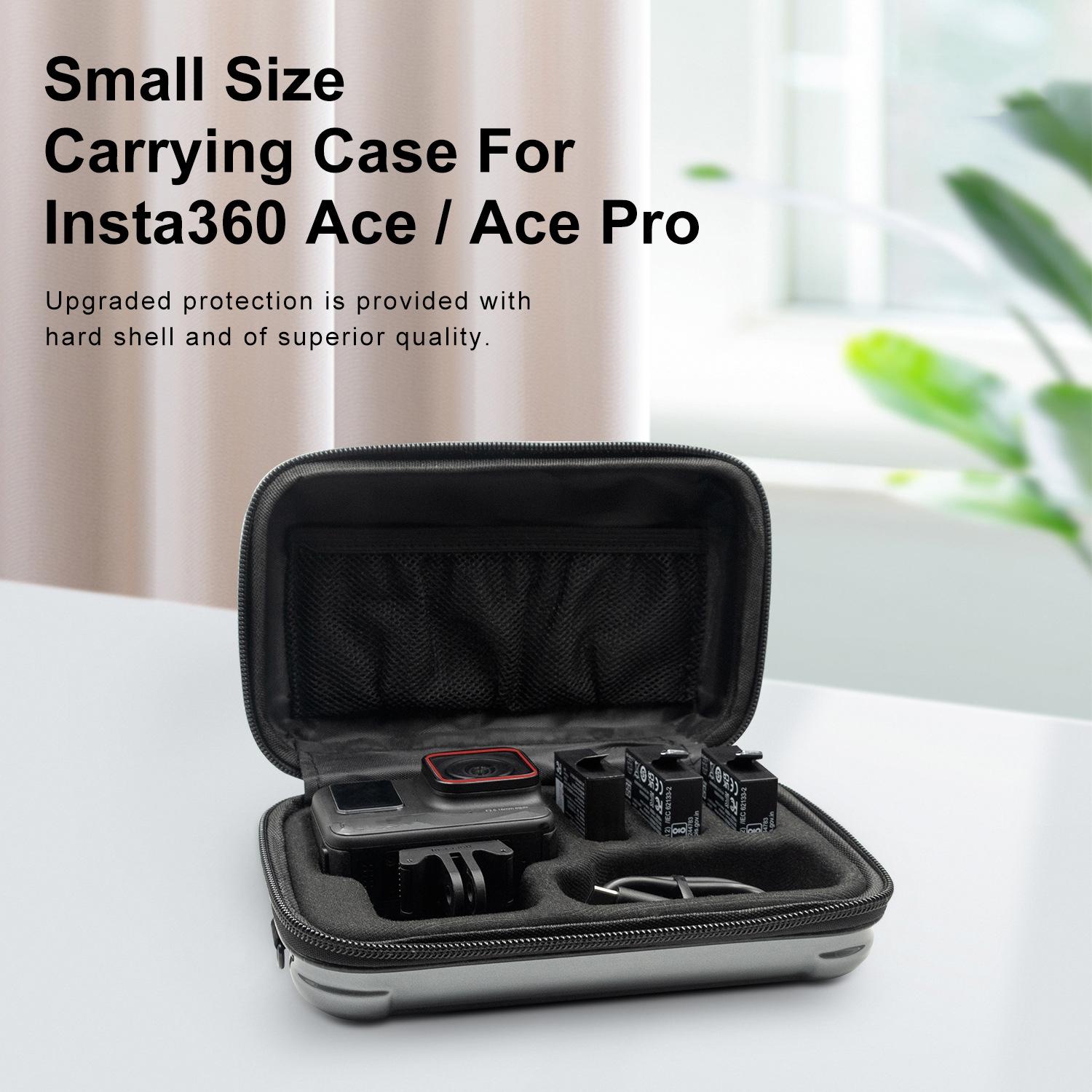 18.5 x 11.5 x 6cm Small Organizer Bag for Sports Camera Accessories - Deep Gray 7