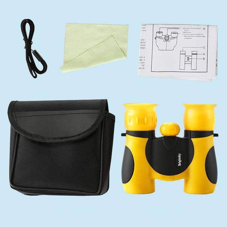 High Magnification Children's Outdoor Telescope - Hd Quality - Yellow 4