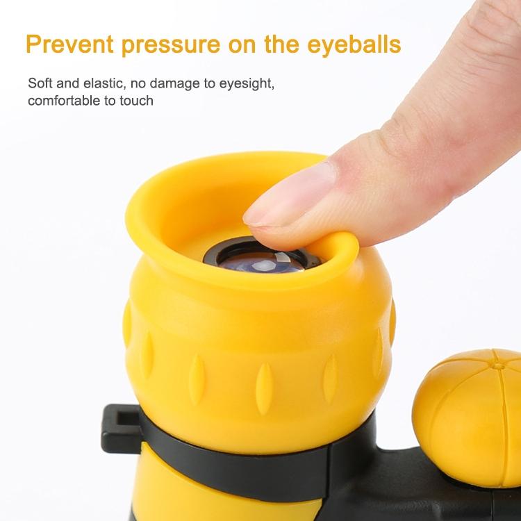 High Magnification Children's Outdoor Telescope - Hd Quality - Yellow 14