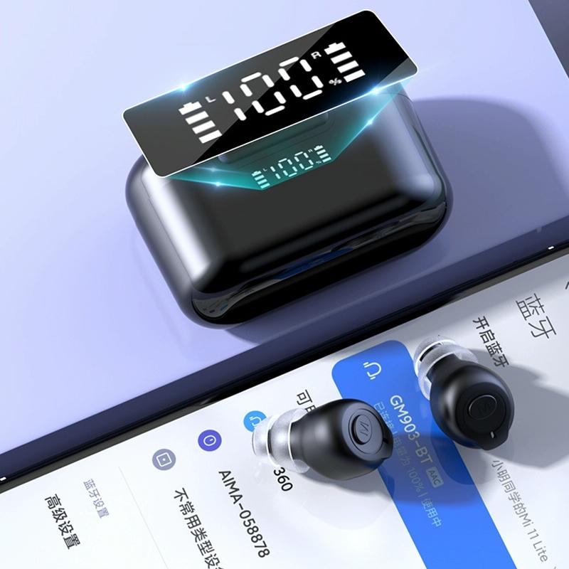 Bluetooth Dual Host Hearing Aid Lcd Display Elderly Sound Amplifier 5