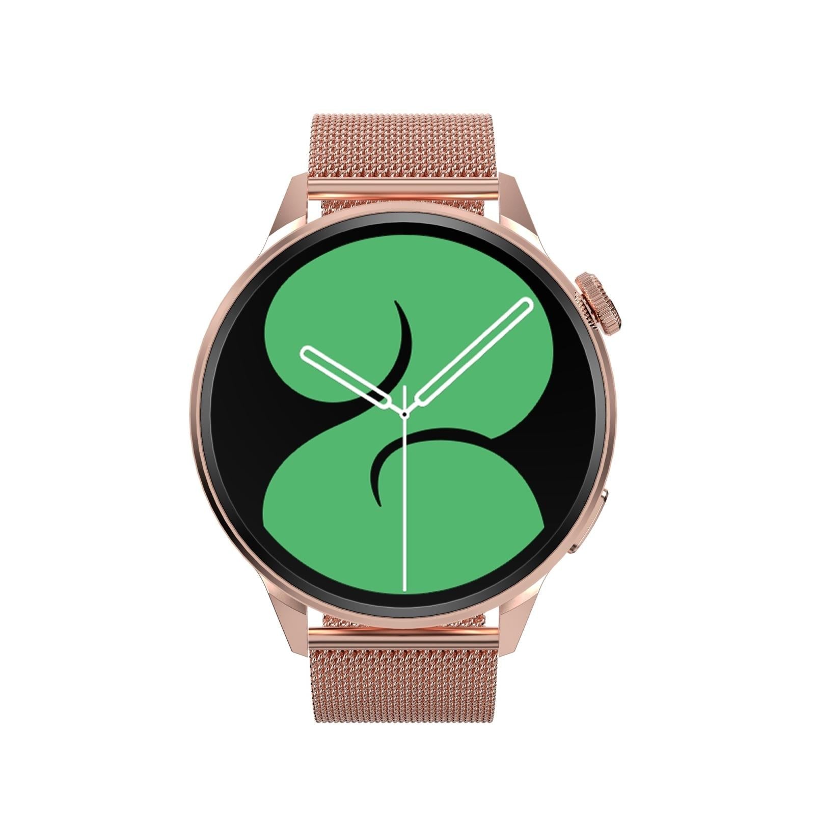 Steel Smart Watch With Colour Screen - Dt4 - Black 3