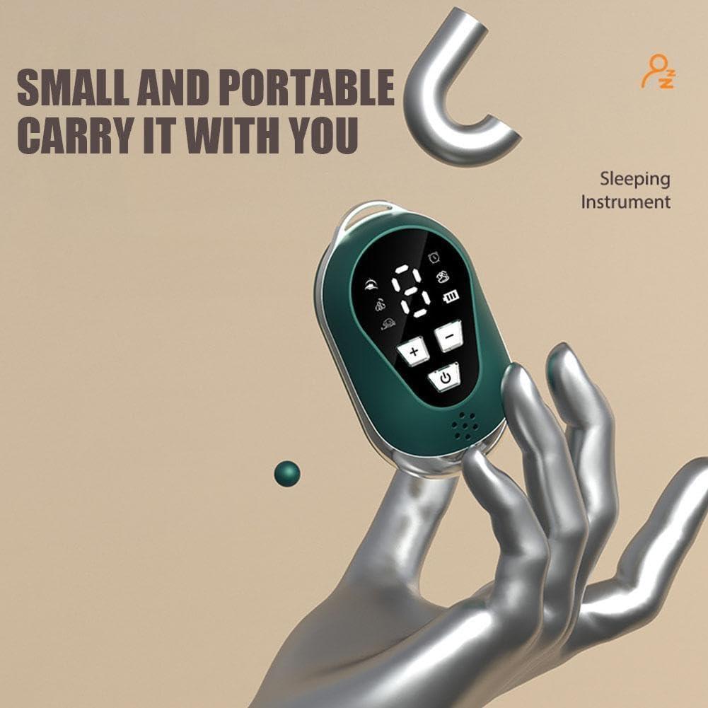 Ces Low-Frequency Pulse Handheld Sleep Instrument - Green 7