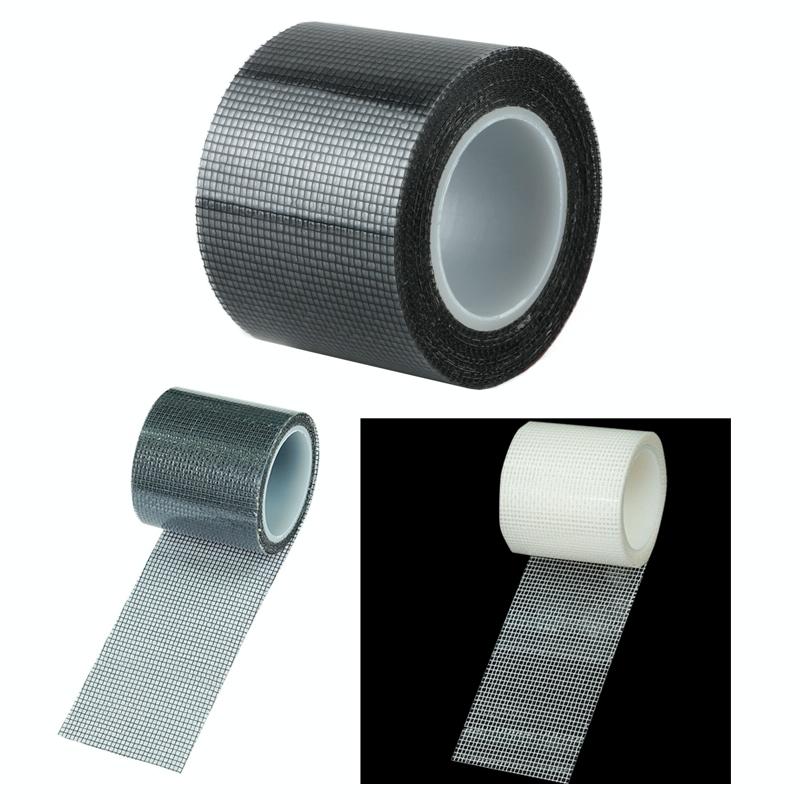 Anti-mosquito Door Curtain Net for Window Repair - Gray 3