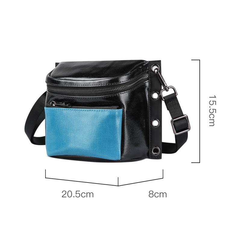Adjustable Waterproof Shoulder Bag Black 3