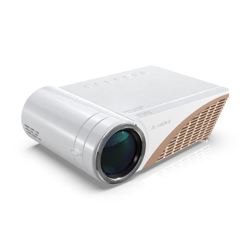 Portable Home Theater Projector - 5500 Lumens Hd Led 1280X720 - Black 8