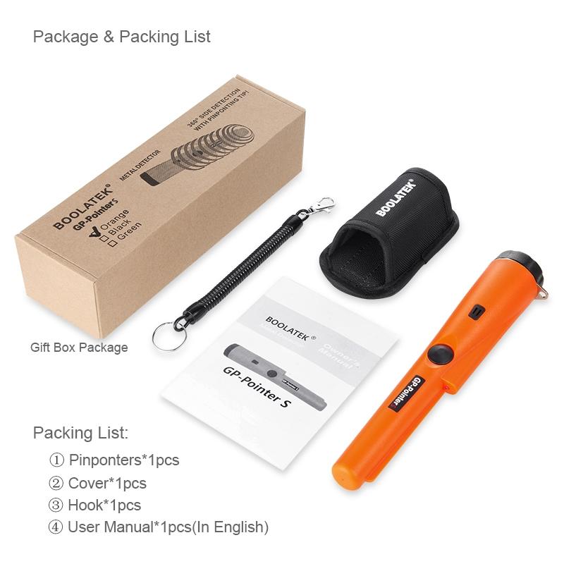 Metal Detector Pointer for Gold Pinpointing - Black 8