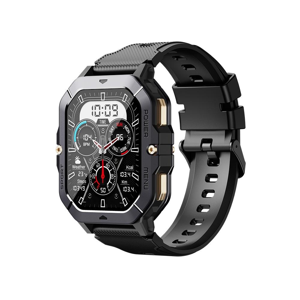 2.02 Inch Sport Smart Watch Support Bluetooth Call / Sleep / Blood Oxygen / Heart Rate / Blood Pressure Health Monitor - Black 13