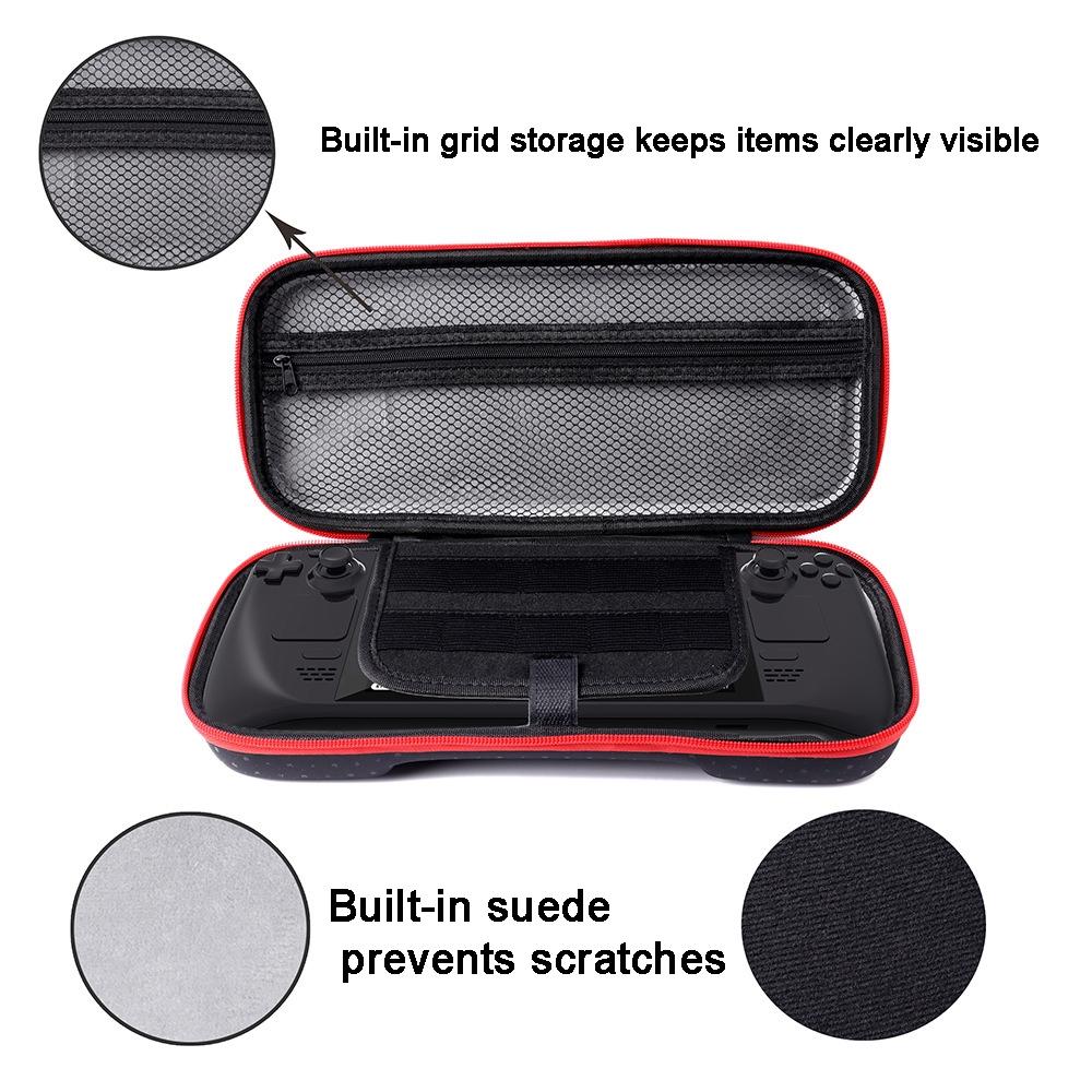 Waterproof Steam Deck Storage Bag with Interlayer - Black 6