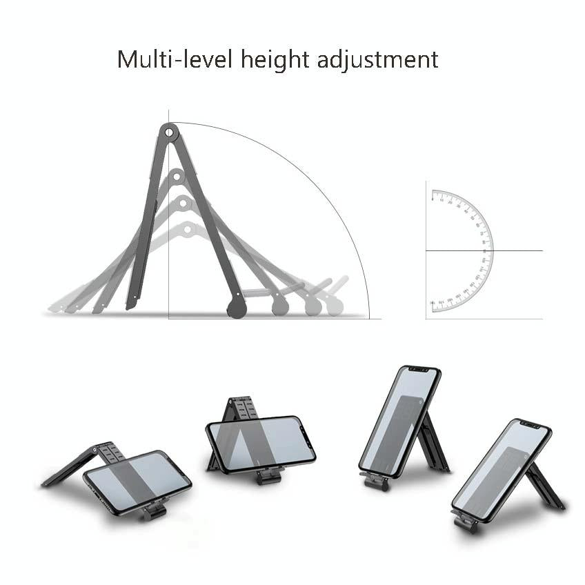 Foldable Metal Laptop Stand for Cooling and Ergonomic - Gray 9