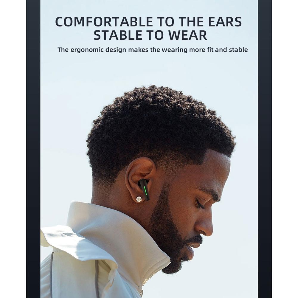 Xt80 Tws Dual Mode Bluetooth Earphones with Breathing Light and Charging Box - Black 9