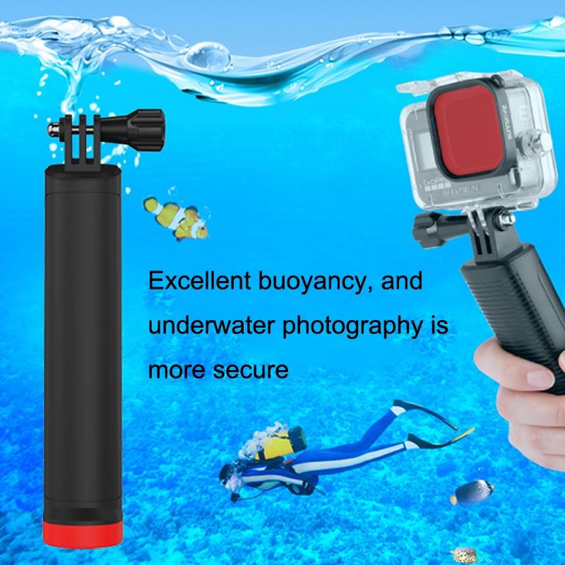Action Camera Handle Floating Rod for Gopro Hero 11 and 360 one Rs 4