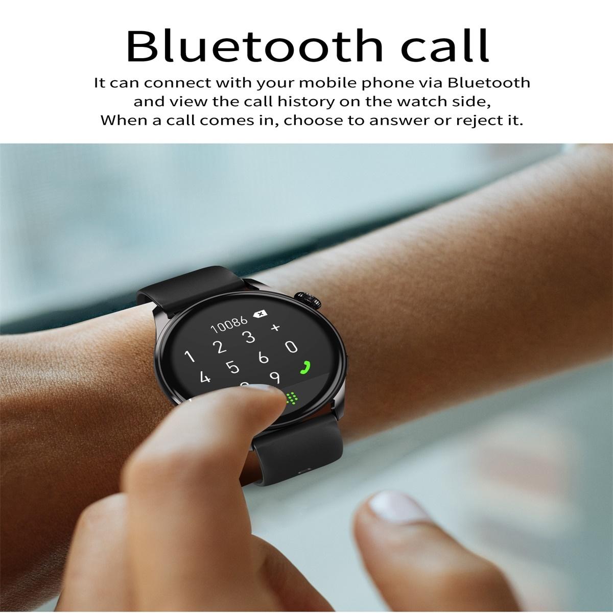 Smart Watch With Heart Rate And Blood Pressure Monitoring - Colour Screen - Black 5
