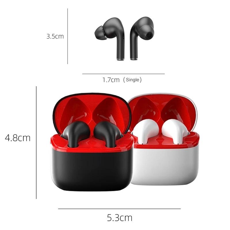 Wireless Sport Earphones with Touch Control and Mic - Bluetooth 5.0 Stereo Bass - Black 8