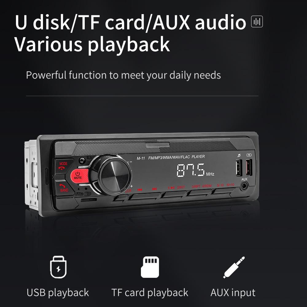 Car Bluetooth Mp3 Player With Eq Sound & Fast Charge - Black 6