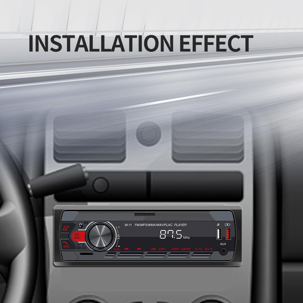 Car Bluetooth Mp3 Player With Eq Sound & Fast Charge - Black 7
