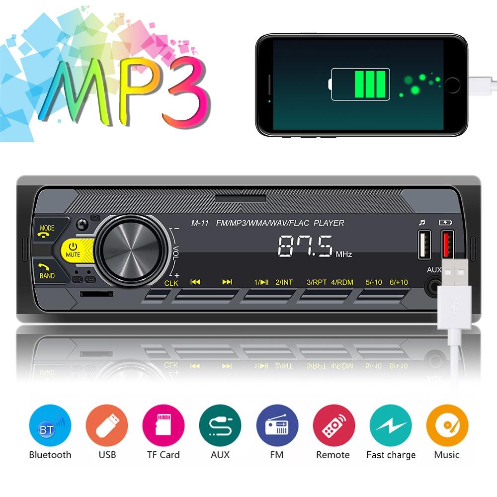 Car Bluetooth Mp3 Player With Eq Sound & Fast Charge - Black 10