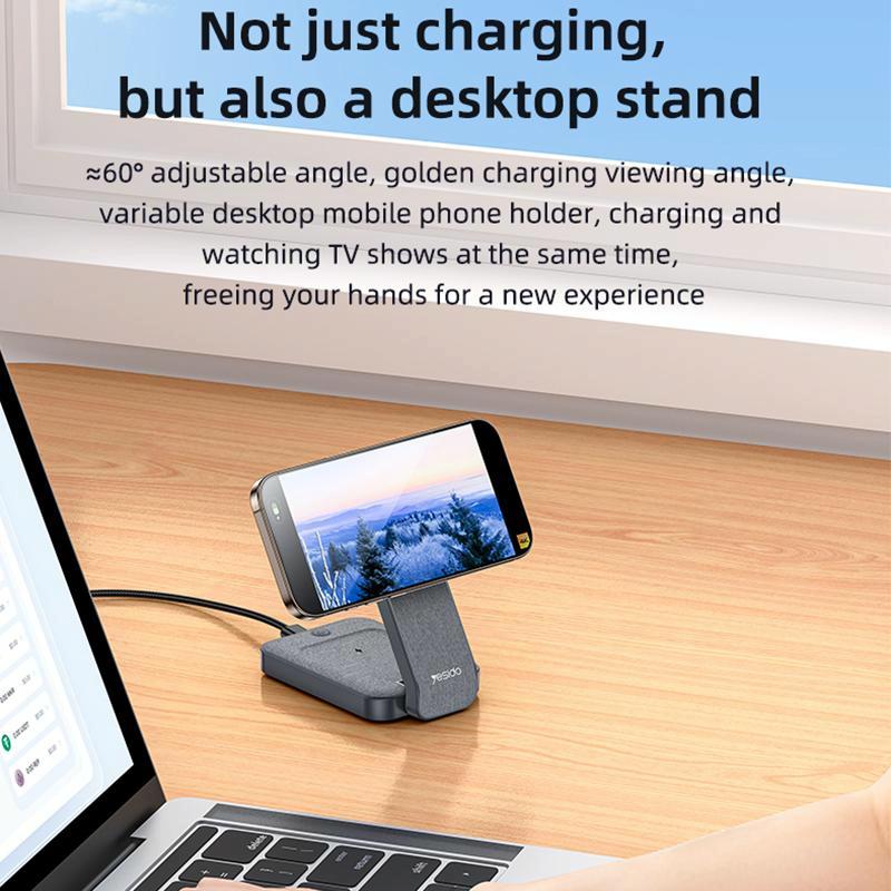 4 In 1 Magnetic Wireless Charging Stand With Night Light 8