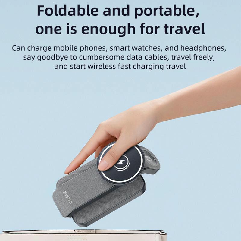 4 In 1 Magnetic Wireless Charging Stand With Night Light 10